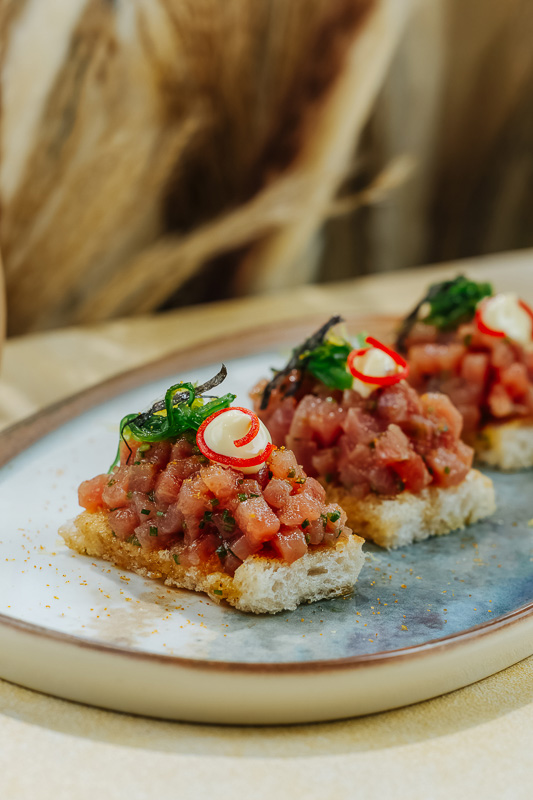 Tuna Tartine